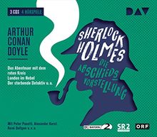 Sherlock Holmes 5 – Die Abschiedsvorstellung: Hörspiele mit Peter Pasetti, Alexander Kerst, René Deltgen u.v.a. (3 CDs)