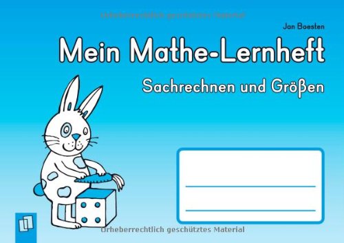 Mein Mathe-Lernheft - Sachrechnen und Größen