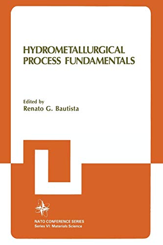 Hydrometallurgical Process Fundamentals (Nato Conference Series, 10, Band 10)