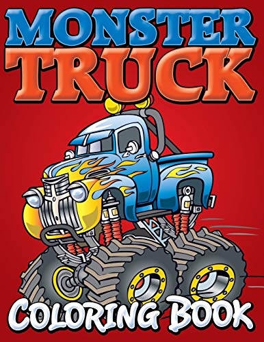 Monster Trucks Coloring Book