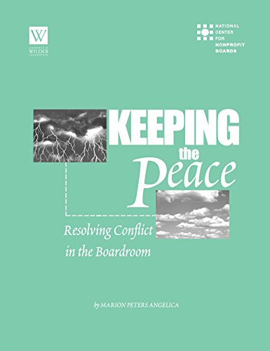 Keeping the Peace: Resolving Conflict in the Boardroom