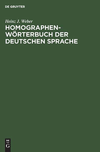 Homographen-Wörterbuch der deutschen Sprache