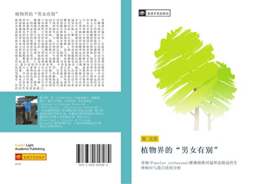 zhi wu jie de nan nv you bie: qing yang Populus cathayana ci xiong zhi zhu dui meng he yan xie po de sheng li xiang ying yu dan bai zhi zu fen xi