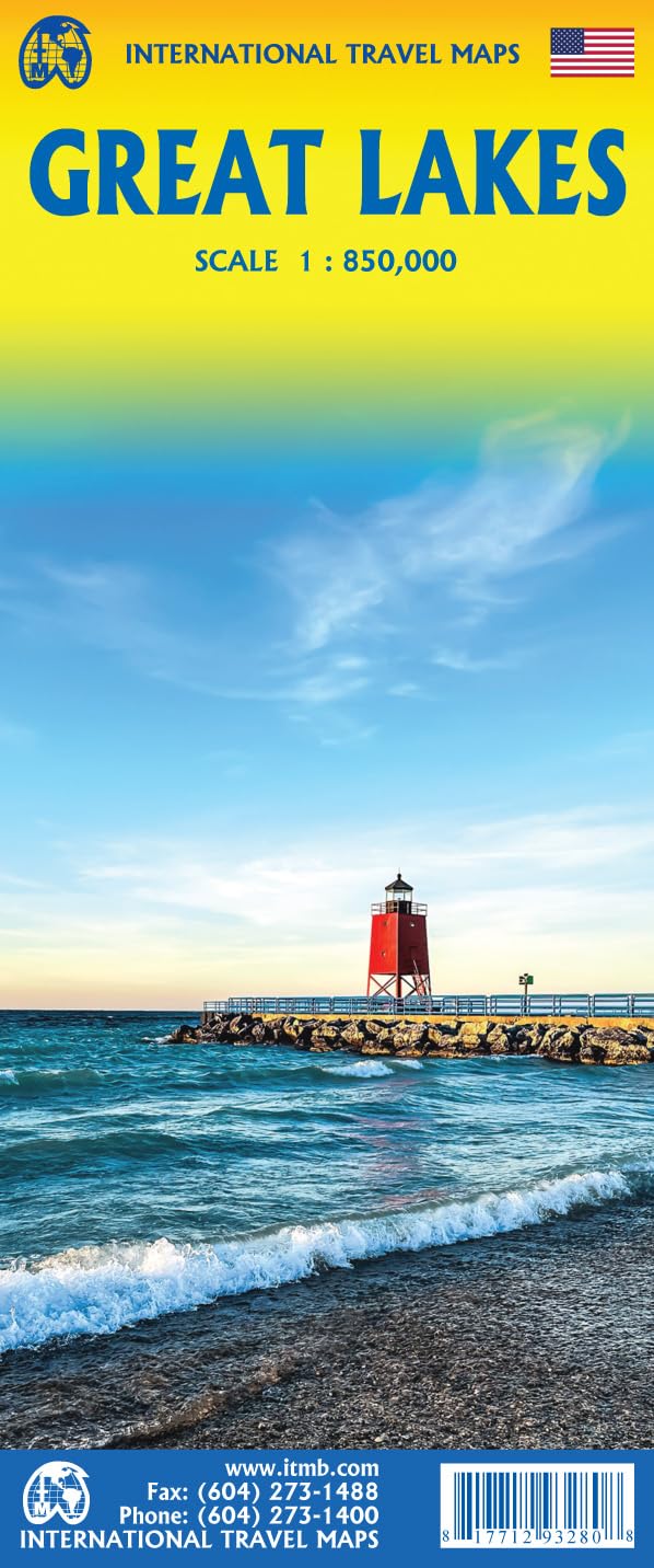 Great Lakes USA/Canada: 1:850000