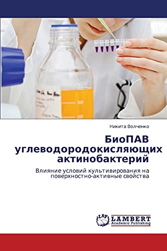 БиоПАВ углеводородокисляющих актинобактерий: Влияние условий культивирования на поверхностно-активные свойства: Vliqnie uslowij kul'tiwirowaniq na powerhnostno-aktiwnye swojstwa