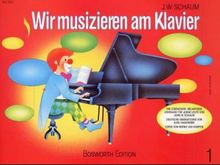 Wir musizieren am Klavier 1. mit Schaum-Tastenfinder