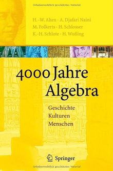 4000 Jahre Algebra: Geschichte. Kulturen. Menschen (Vom Zählstein zum Computer)