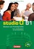 studio d - Grundstufe: studio d B1. Gesamtband 3. Kurs- und Übungsbuch mit Lerner-CD: Europäischer Referenzrahmen B1. Kurs- und Übungsbuch mit ... Übungen und zum Modelltest Zertifikat Deutsch