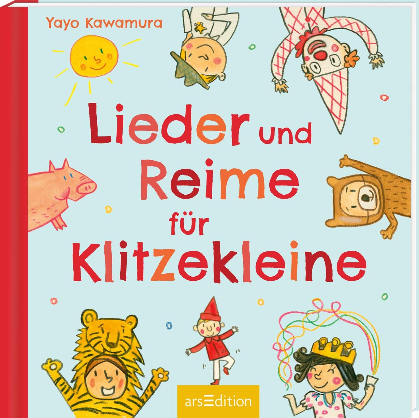Lieder und Reime für Klitzekleine: Handliches Bilderbuch mit Fingerspielen, Kniereitern und Versen | Geschenk zur Geburt