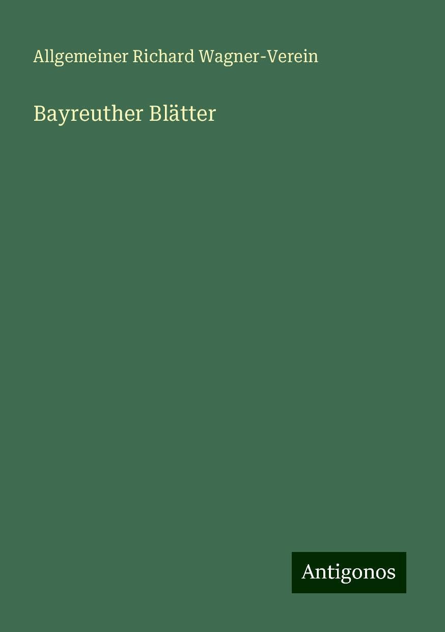 Bayreuther Blätter