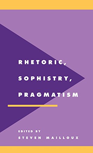 Rhetoric, Sophistry, Pragmatism (Literature, Culture, Theory, Band 15)