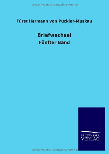 Briefwechsel: Fünfter Band