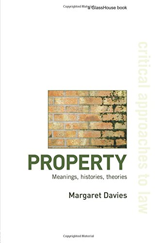 Property: Meanings, Histories, Theories (Critical Approaches to Law)