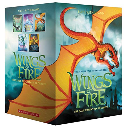 Scholastic Wings Of Fire, The Jade Mountain Prophecy (Books 6-10)