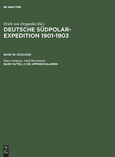 Die Appendicularien (Deutsche Südpolar-Expedition 1901-1903. Zoologie)