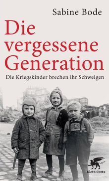 Buch Die vergessene Generation