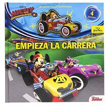 Mickey y los Superpilotos. Empieza la carrera: Cuento con coche con efectos de sonido (Disney. Mickey)