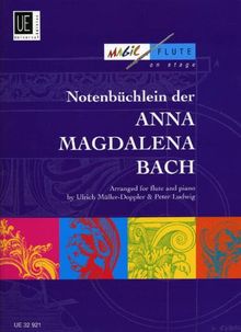 Notenbuechlein der Anna Magdalena Bach. Flöte, Klavier