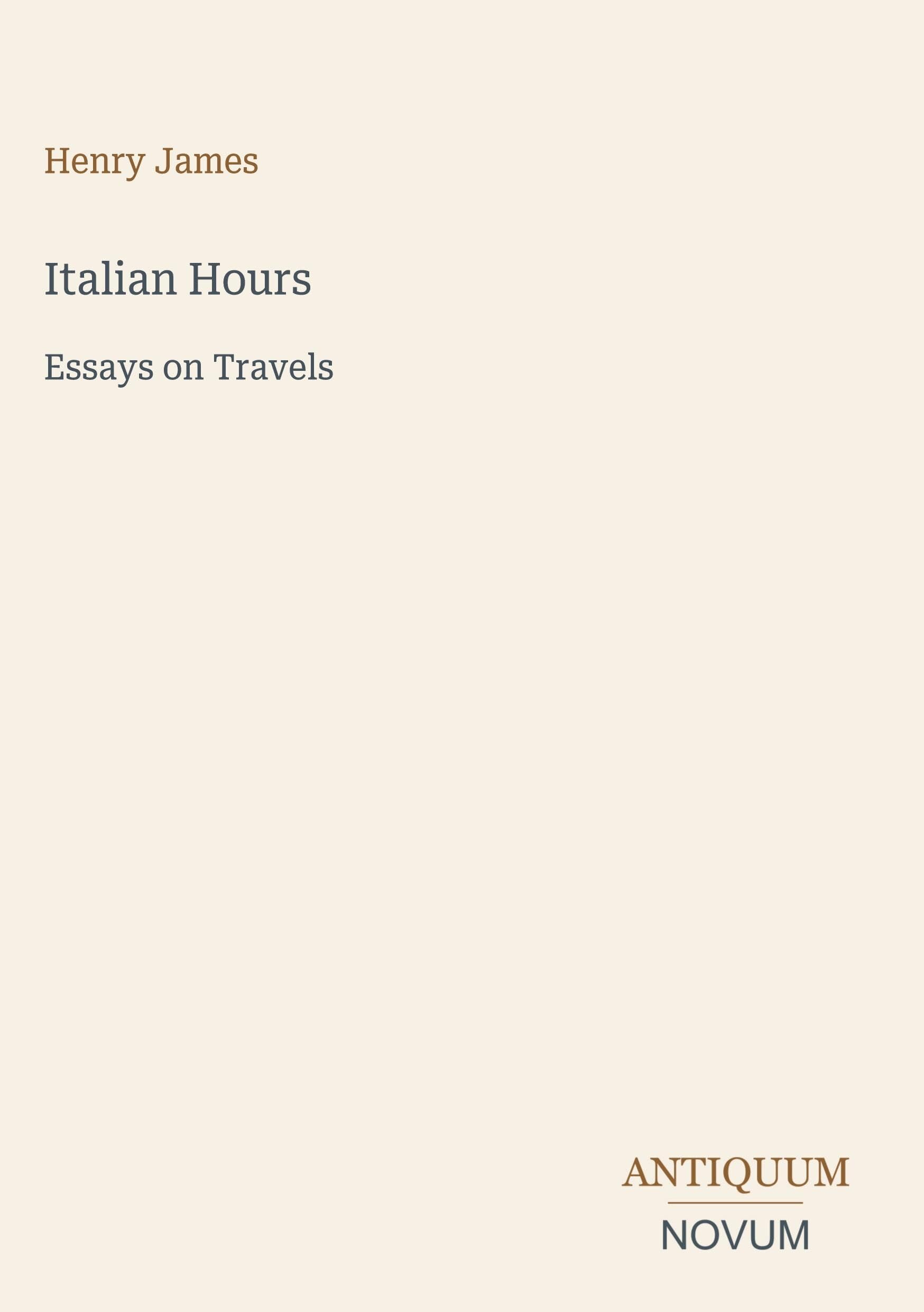 Italian Hours