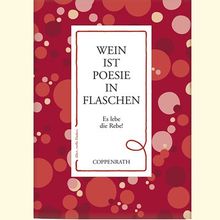 Der rote Faden: Wein ist Poesie in Flaschen: Es lebe die Rebe! (Verkaufseinheit) | Buch | Zustand gut