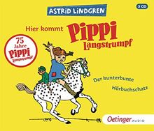 Hier kommt Pippi Langstrumpf!: Der kunterbunte Hörbuchschatz (3CD)