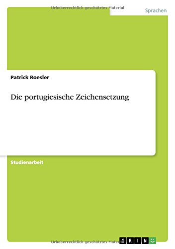 Die portugiesische Zeichensetzung