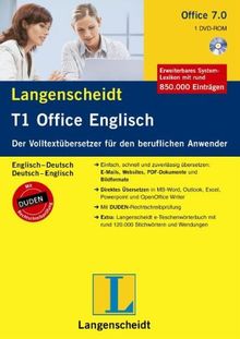 Office Englisch. Langenscheidt T1 Volltextübersetzer. Version 7.0