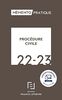 Mémento Procédure civile 2022-2023