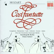 Mozart: Cosi Fan Tutte (Gesamtaufnahme) (ital.)