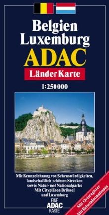 ADAC Karte, Belgien, Luxemburg
