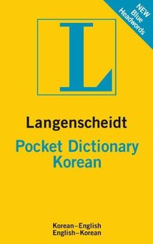 Langenscheidt Pocket Dictionary Korean: Koreanisch-Englisch/Englisch-Koreanisch