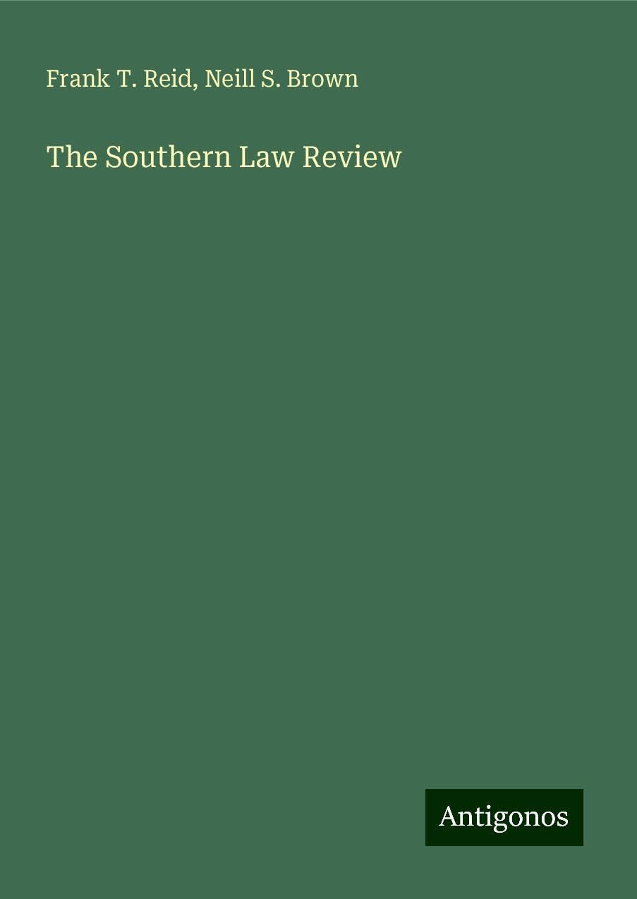 The Southern Law Review