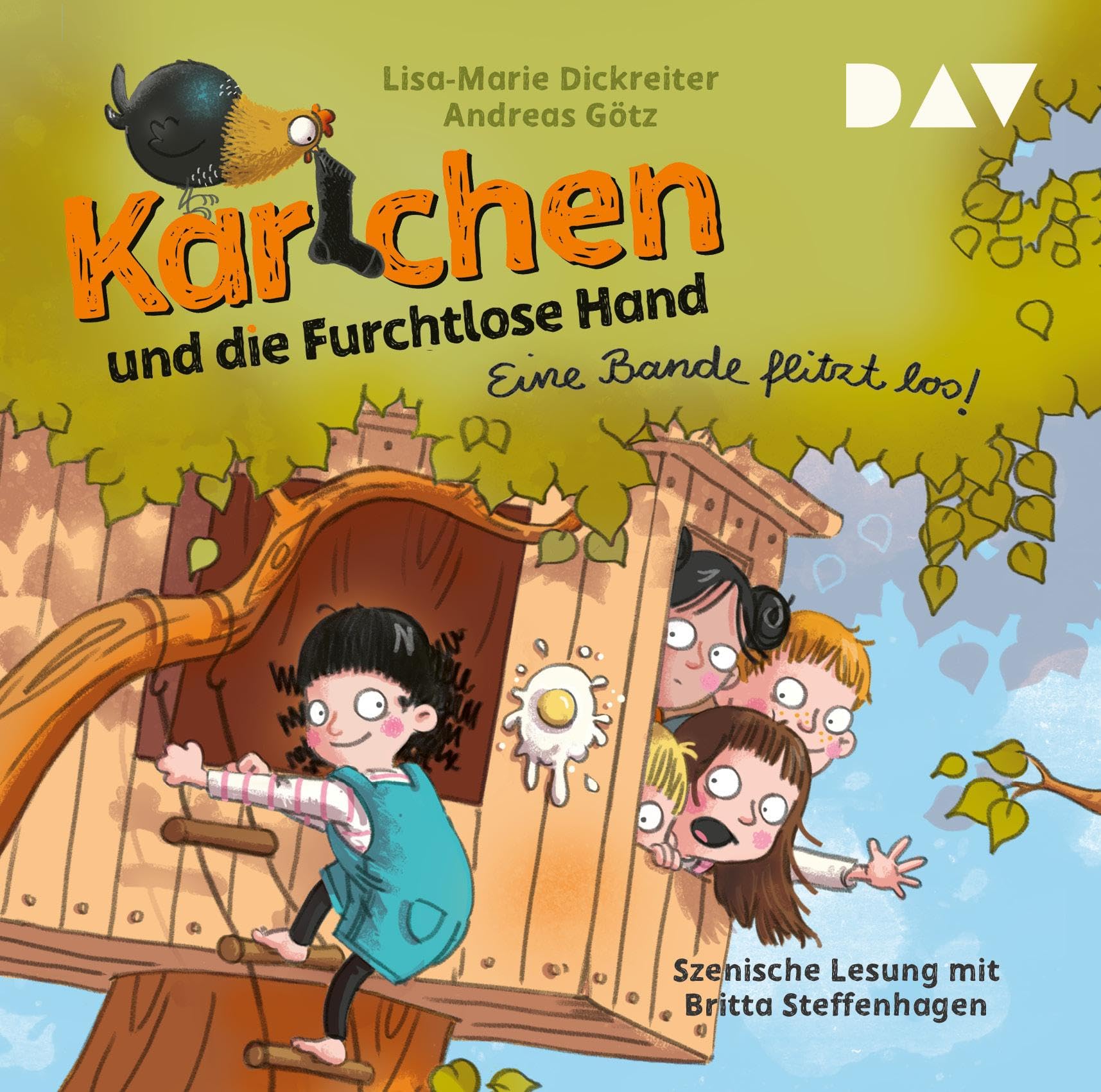 Karlchen und die Furchtlose Hand – Teil 1: Eine Bande flitzt los!: Ungekürzte szenische Lesung mit Musik mit Britta Steffenhagen (1 CD)