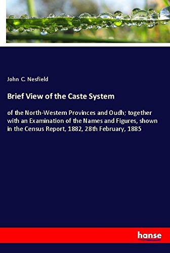 Brief View of the Caste System: of the North-Western Provinces and Oudh; together with an Examination of the Names and Figures, shown in the Census Report, 1882, 28th February, 1885