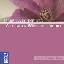 Alle guten Wünsche für dich. Zum Geburtstag
