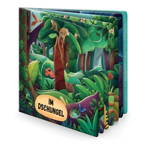 Trötsch Fensterbuch Im Dschungel: Entdeckerbuch Beschäftigungsbuch Spielbuch (Erstes Wissen)