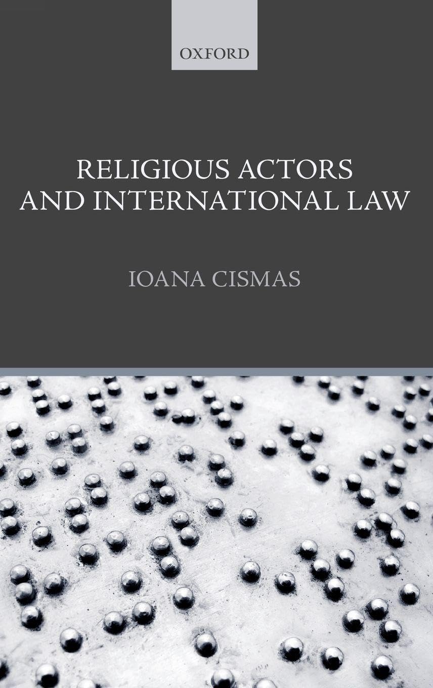 RELIGIOUS ACTORS & INTERNATIONAL LAW C