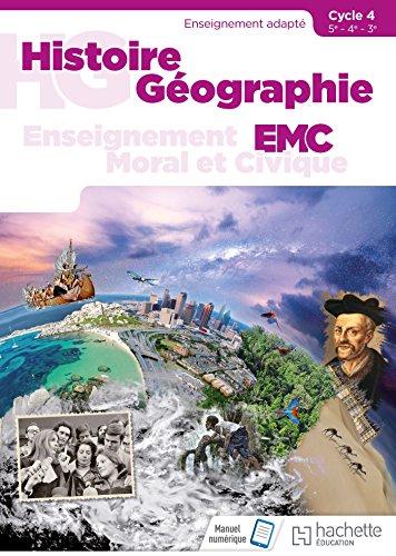 Histoire - Géographie - EMC SEGPA Cycle 4 (5e, 4e, 3e) - Livre élève - Éd. 2018 - Image 2