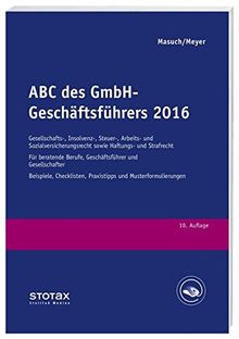 ABC des GmbH-Geschäftsführers 2016