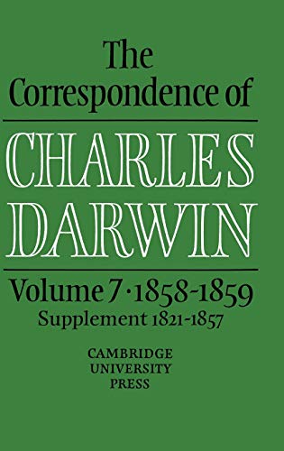 The Correspondence of Charles Darwin: Volume 7, 1858–1859