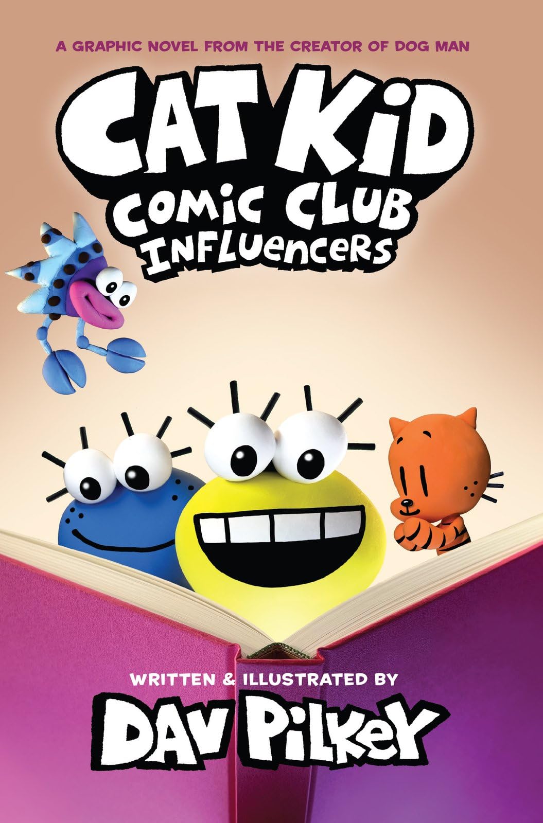 Pilkey, Dav: Cat Kid Comic Club 5: Influencers (PB)