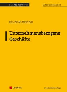 Unternehmensbezogene Geschäfte (Skriptum) (Skripten)