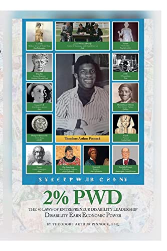 2% PWD: The 40 Laws of Entrepreneur Disability Leadership: Disability Earn Economic Power