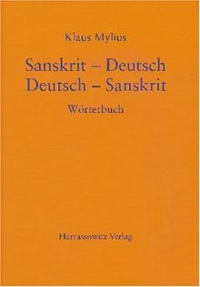 Wörterbuch Sanskrit-Deutsch /Deutsch-Sanskrit