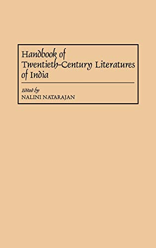 Handbook of Twentieth-Century Literatures of India (Literature; 65)