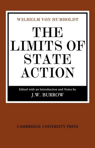 The Limits of State Action (Cambridge Studies in the History and Theory of Politics)