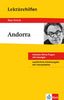 Lektürehilfen Max Frisch "Andorra": Inklusive Abitur-Fragen mit Lösung. Ausführliche Inhaltsangabe mit Interpretation