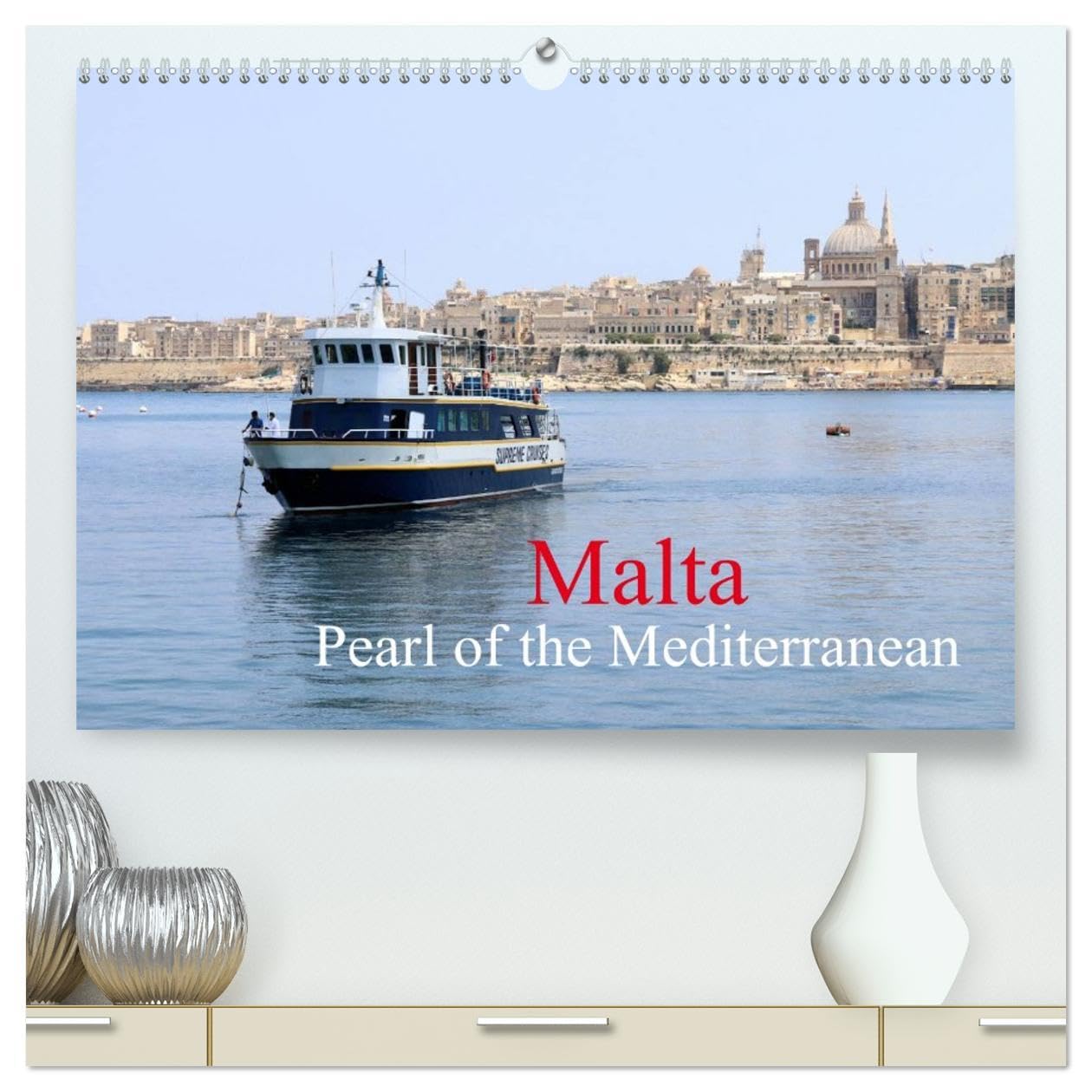 Malta Pearl of the Mediterranean (High Quality Premium Wall Calendar 2026 DIN A2 landscape),CALVENDO 12 Month Wall Calendar: Pearl of the Mediterranean