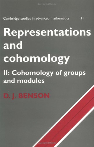 Representations and Cohomology v2 (Cambridge Studies in Advanced Mathematics, Band 31)
