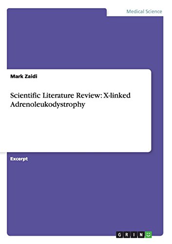 Scientific Literature Review: X-linked Adrenoleukodystrophy
